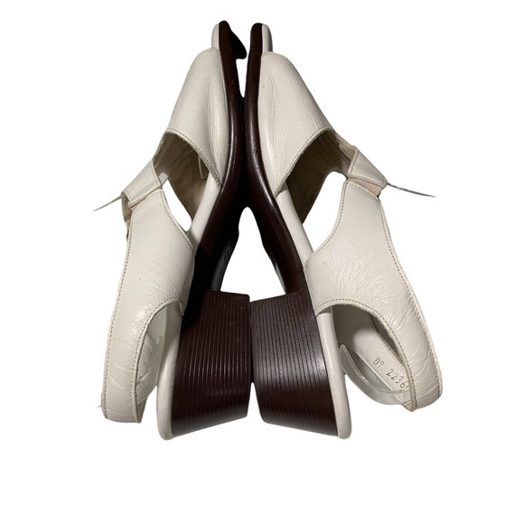 SAS tripad comfort SunTimer White ankle strap open toe hook loop sandal 9.5S - Picture 3 of 7